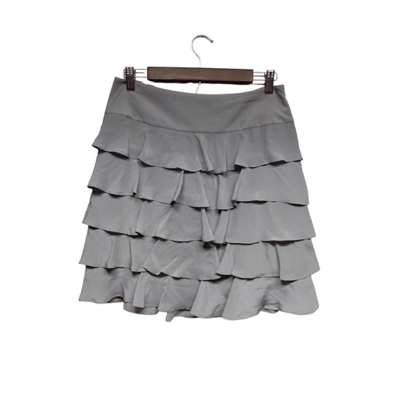 Talbots Women's Tiered Ruffled Skirt Size 8P - Picture 1 of 4